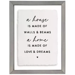 Kirklands Home A House Made Wall Plaque