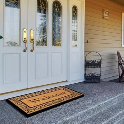 New Kirklands Home Abbington Welcome Doormat, 36x24