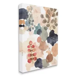 Best Kirklands Home Abstract Botanical Collage Canvas Print, 30x40 in. Multi