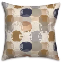 Hot Kirklands Home Abstract Circles Indoor/Outdoor Pillow Multi