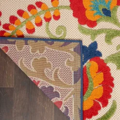Outlet Kirklands Home Abstract Floral Outdoor Area Rug, 7x10 Multi
