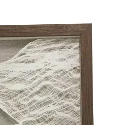 Hot Kirklands Home Abstract Rice Paper Framed Wall Plaque