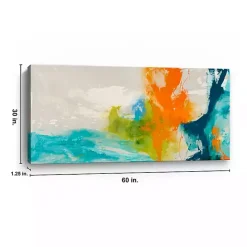 Outlet Kirklands Home Abstract Tidal I Giclee Canvas Art Print