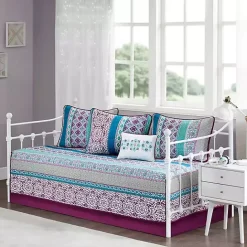 Online Kirklands Home Adley Reversible Daybed 6-pc. Quilt Cover Set