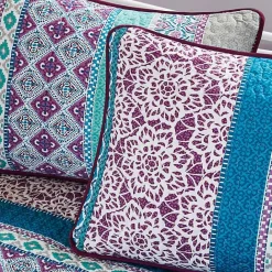 Online Kirklands Home Adley Reversible Daybed 6-pc. Quilt Cover Set