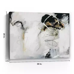 Outlet Kirklands Home Against All Odds Abstract Canvas Art Print