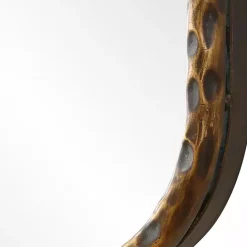 Clearance Kirklands Home Aged Bronze Hammered Metal Wall Mirror