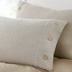 Online Kirklands Home Alaya 3-pc. California King Waffle Duvet Set Ivory