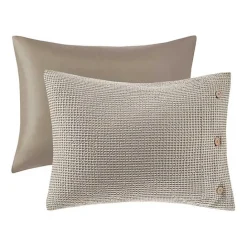 Outlet Kirklands Home Alaya 4-pc. California King Waffle Duvet Set Tan
