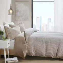 Online Kirklands Home Alaya 4-pc. Full/Queen Waffle Duvet Set Tan