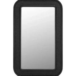 Clearance Kirklands Home Alessa Black Rectangular Wall Mirror
