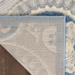 Outlet Kirklands Home Aloha Blue Medallion Indoor/Outdoor Area Rug, 3x5