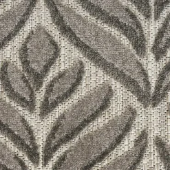 Online Kirklands Home Aloha Botanical Indoor/Outdoor Rug, 5x7 Gray