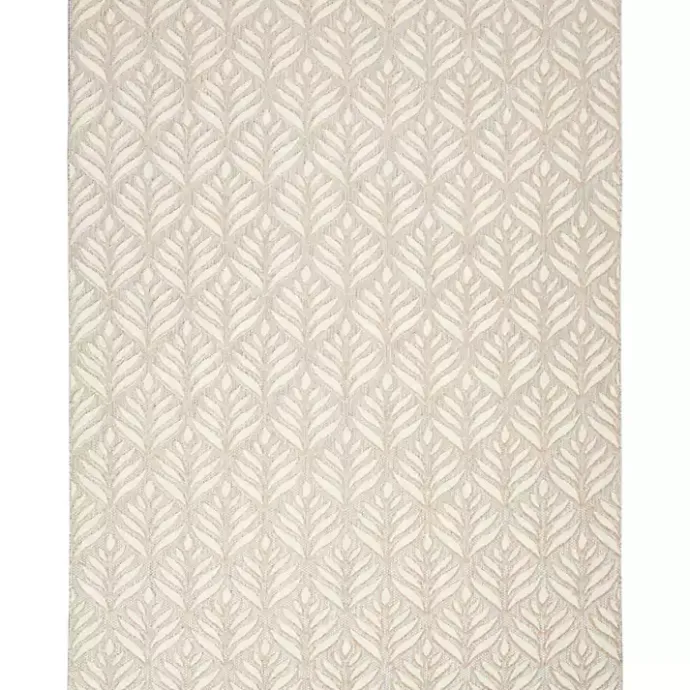 Online Kirklands Home Aloha Ivory Botanical Indoor/Outdoor Area Rug, 6x9