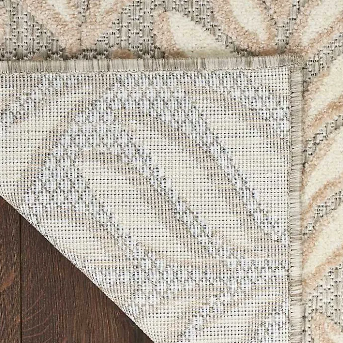Online Kirklands Home Aloha Ivory Botanical Indoor/Outdoor Area Rug, 6x9