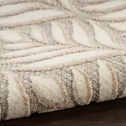 Online Kirklands Home Aloha Ivory Botanical Indoor/Outdoor Area Rug, 6x9