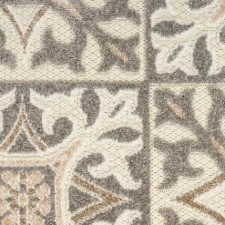 Online Kirklands Home Aloha Ivory Geometric Indoor/Outdoor Area Rug, 3x5