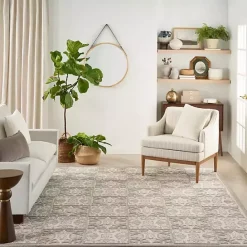 Online Kirklands Home Aloha Ivory Geometric Indoor/Outdoor Area Rug, 3x5