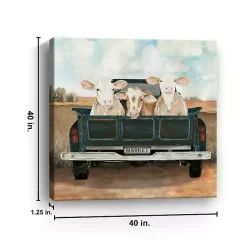 Outlet Kirklands Home Along for the Ride Canvas Art Print, 40x40 in. Multi