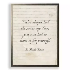 New Kirklands Home Always Had The Power Wall Plaque White