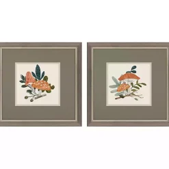 Outlet Kirklands Home Amanita Mushroom Framed Art Prints, Set of 2