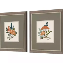 Outlet Kirklands Home Amanita Mushroom Framed Art Prints, Set of 2