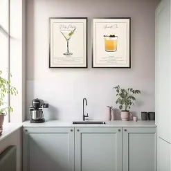Outlet Kirklands Home Amaretto Sour Framed Art Print Orange