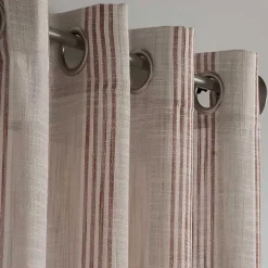 Hot Kirklands Home Amber Stripe Single Curtain Panel, 84 in.