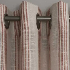 Hot Kirklands Home Amber Stripe Single Curtain Panel, 84 in.