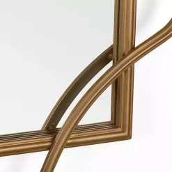 Kirklands Home Amir Bronze Metal Wall Mirror
