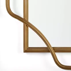 Kirklands Home Amir Bronze Metal Wall Mirror