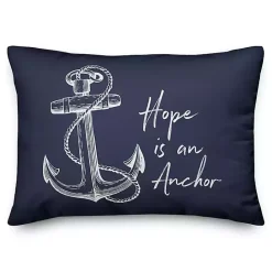 Discount Kirklands Home Anchor Hope Outdoor Pillow