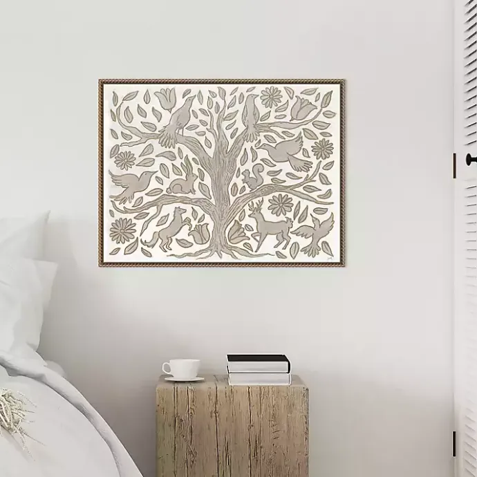 Hot Kirklands Home Animal Tree Canvas Art Print, 30x23 in.