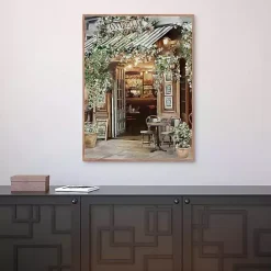 Discount Kirklands Home Annabella Parisian Bistro Framed Canvas Art Print