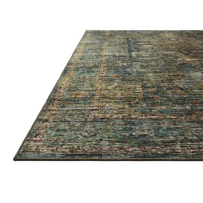Clearance Kirklands Home Anniston Vintage Blue Area Rug, 5x8