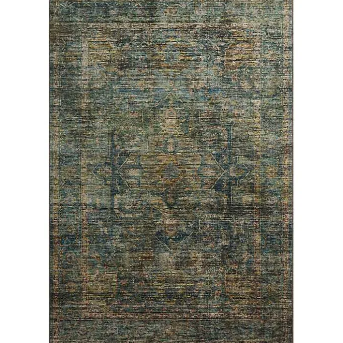 Hot Kirklands Home Anniston Vintage Blue Area Rug, 8x10