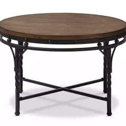 Online Kirklands Home Antique Bronze Round Coffee Table