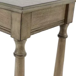 Outlet Kirklands Home Antique Rectangular Console Table Brown
