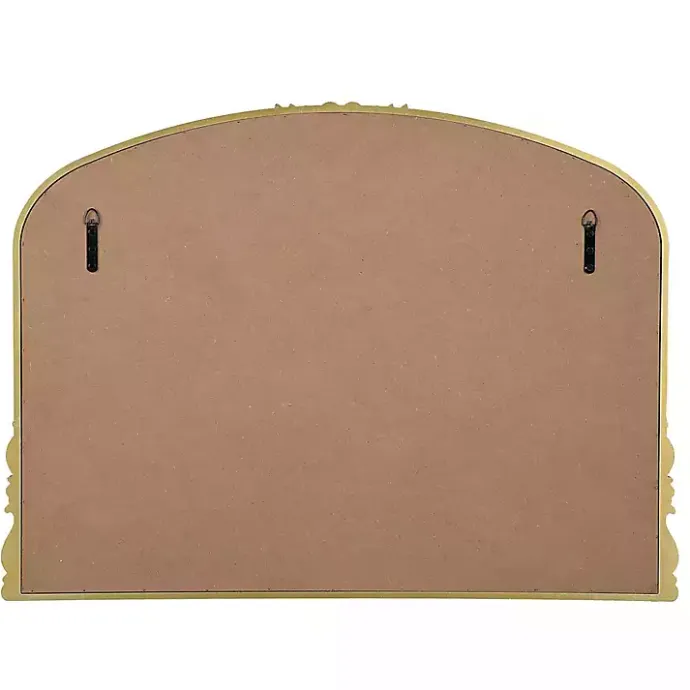 Outlet Kirklands Home Antique Baroque Arched Wall Mirror Gold