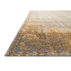 Hot Kirklands Home Antiqued Ivory Copper Outdoor Area Rug, 7x11