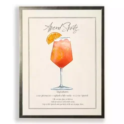 Discount Kirklands Home Aperol Spritz Framed Art Print Orange