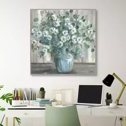 Online Kirklands Home Apple Blossom Jug Framed Canvas Art