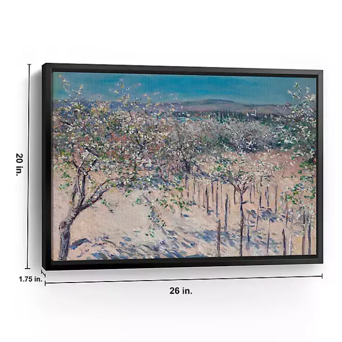 Discount Kirklands Home Apple Orchard in Bloom Canvas Art Print, 26x20 in.