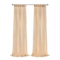 Kirklands Home Apricot Paloma Curtain Panel, 95 in. Orange