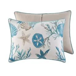 Best Kirklands Home Aqua Coastal 7-pc. King Comforter Set