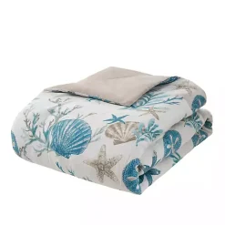 Best Kirklands Home Aqua Coastal 7-pc. Queen Comforter Set