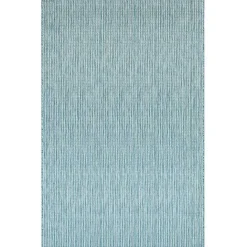 Discount Kirklands Home Aqua Intertwine Indoor/Outdoorr Area Rug, 6x9 Blue