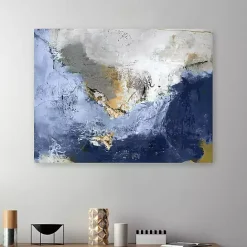 Best Kirklands Home Arctic Abstract I Canvas Art Print, 24x18 in.
