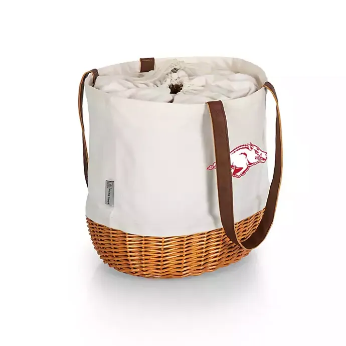 Best Kirklands Home Arkansas Razorbacks Canvas Tote Bag