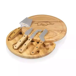Best Kirklands Home Arkansas Razorbacks Cheese Board and Tool Set Tan